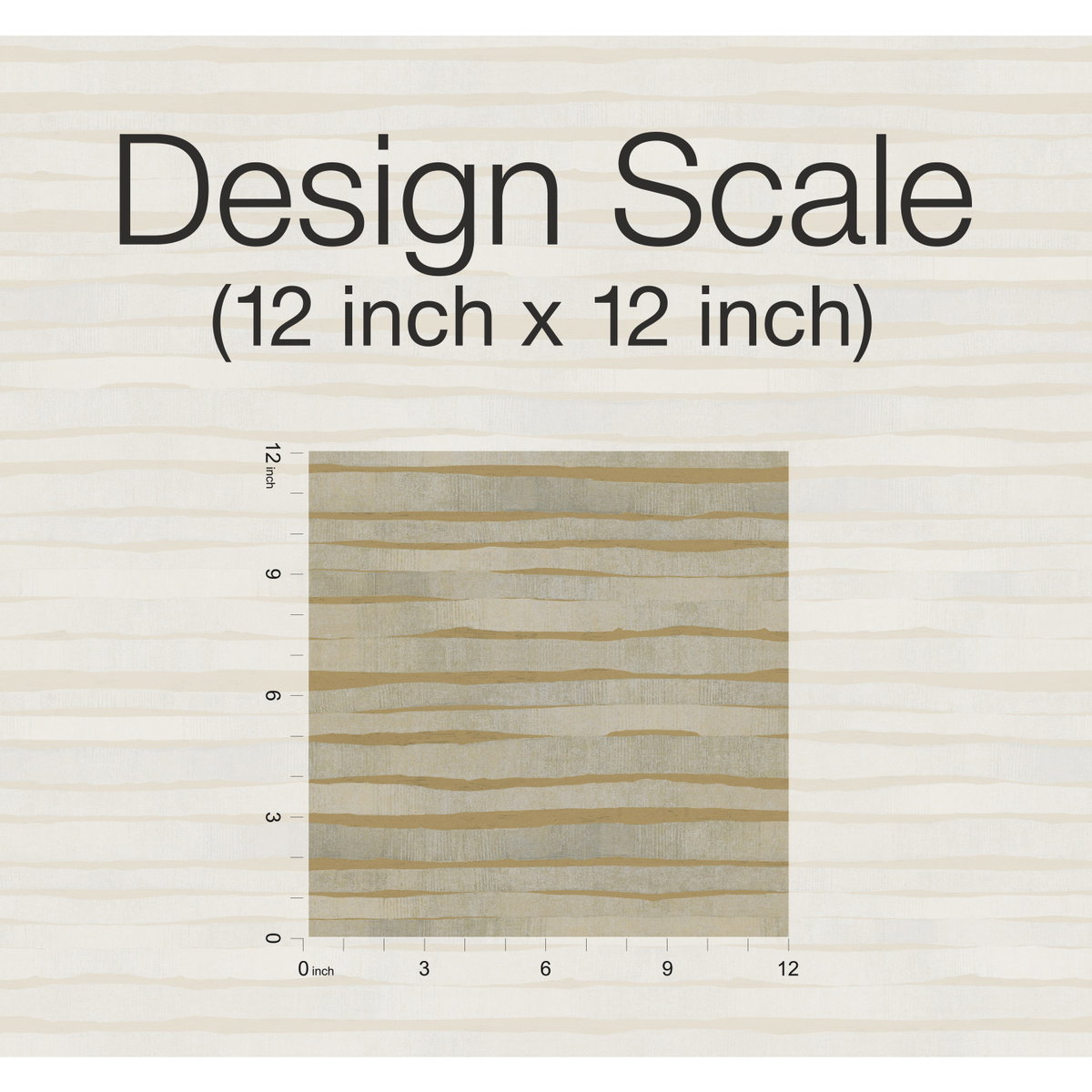 Dreamscapes Gold Wallpaper, by York Wall, 27' length x 2'3" width x 0.02" depth View 4