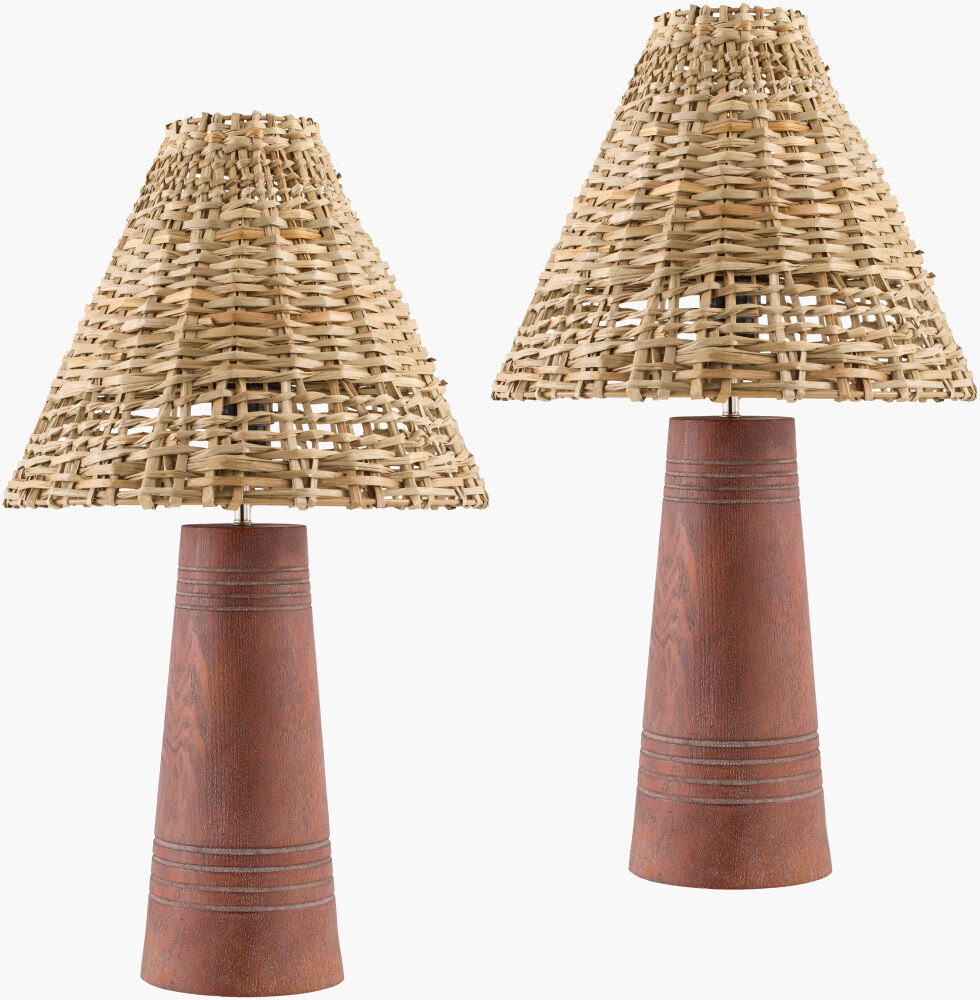 Trout Accent Table Lamp, by Surya, 12" width x 22" height