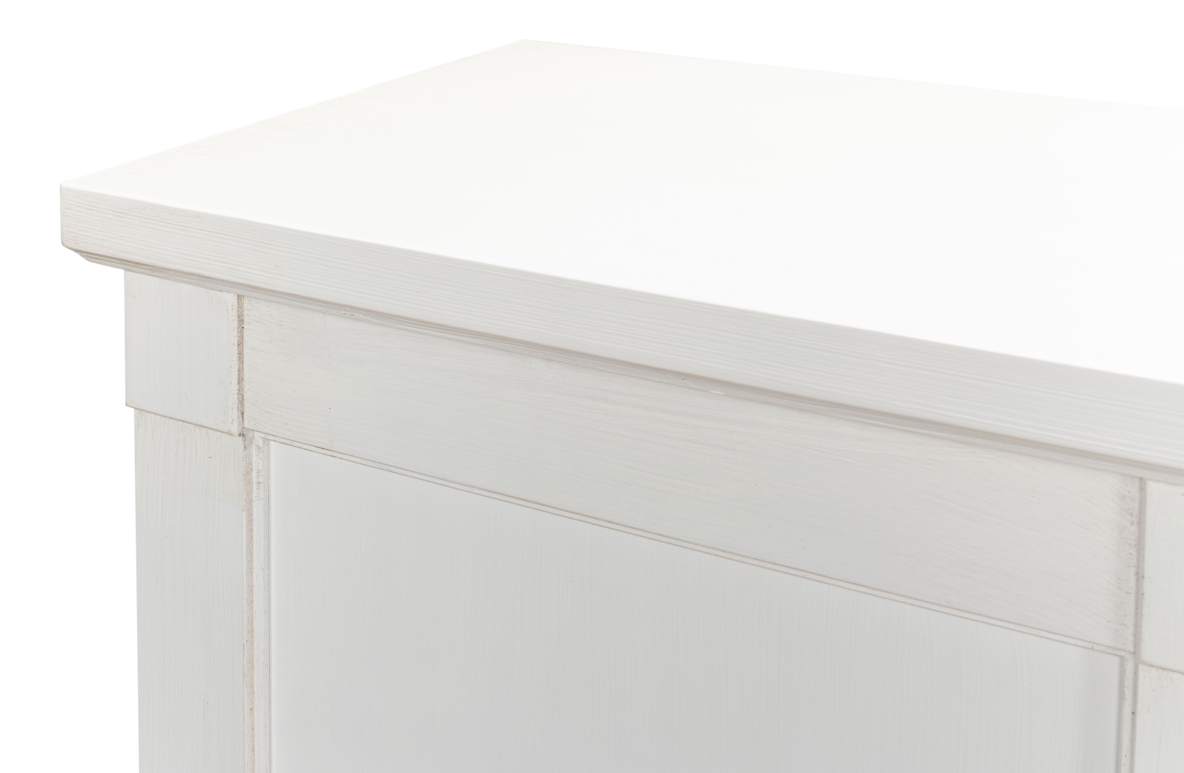 Luciana 6 Wood Dr Buffet,112',Cortina Wh, Cabinets & Sideboard by Sarreid, 112" length x 15" width x 38" height View 25