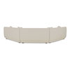 Fraser 3 Piece Modular Sectional With Wedge Slipper Off White, Sectional Sofa by Moe's Home, 159" width x 31.5" height x 34.29" depth thumbnail 3