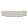Fraser 3 Piece Modular Sectional With Wedge Slipper White thumbnail 2