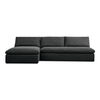 Miles Outdoor Modular 2 Piece Speckled Charcoal thumbnail 0