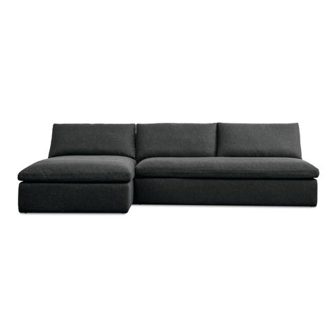 Miles Outdoor Modular 2 Piece Speckled Charcoal