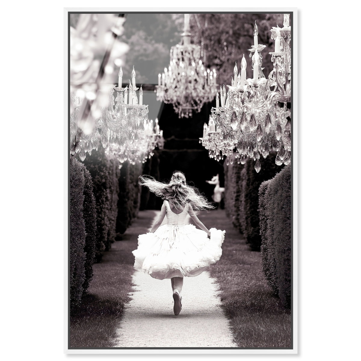 Running Alice (No Embellishment), Art by Oliver Gal,  24x36 View 1
