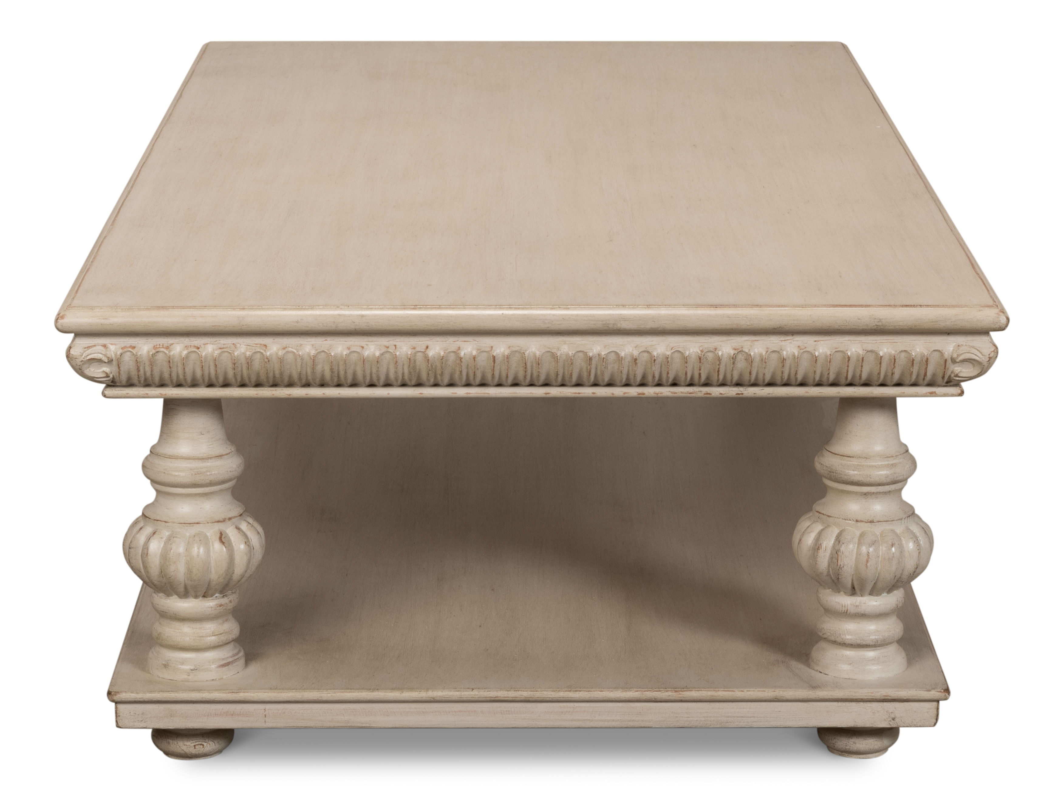 Hugo Cocktail Table, Stone Grey, Coffee Table by Sarreid, 67" length x 35" width x 19" height View 3