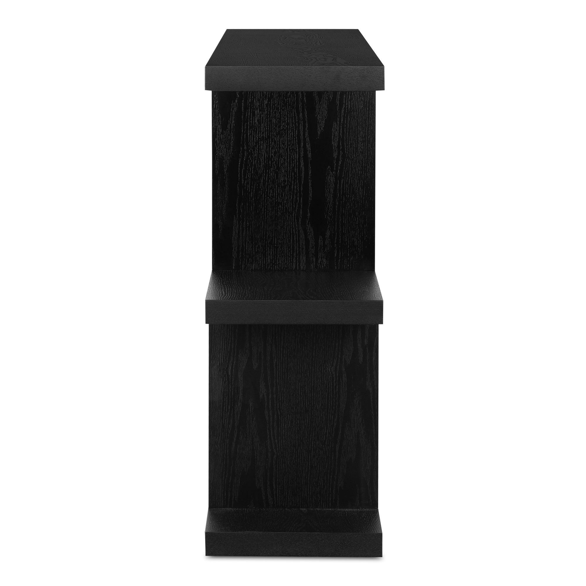 Miri Shelf Small Black, Shelving & Bookcase by Moe's Home, 63" width x 32.67" height x 11.5" depth View 3