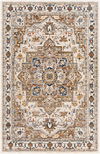 Truva Machine Woven Rug, by Surya, 1'3.75" length x 1'3.75" width thumbnail