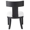 Idris Armless Chair, Accent Chair by Uttermost, 20.5" width x 34" height x 24.25" depth thumbnail 7
