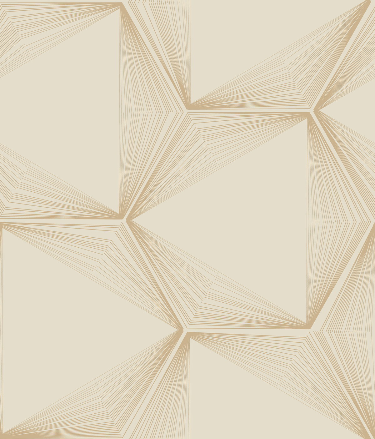 Honeycomb Sand & Gold Peel & Stick Wallpaper, by York Wall, 20' length x 1'8.5" width x 0.02" depth