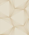 Honeycomb Sand & Gold Peel & Stick Wallpaper thumbnail 0