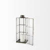 Grimwig (Medium) 8L x 8W x 23H LANTERN with SHEET BASE WITHOUT BEVEL, Lighting by Mercana, 8.27" length x 8.27" width x 22.83" height thumbnail 9