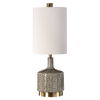 Darrin Gray Table Lamp, by Uttermost, 11" width x 30" height x 11" depth thumbnail 5