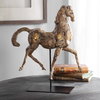 Caballo Dorado Horse Sculpture, Figurines & Statue by Uttermost, 14" width x 16.5" height x 5.12" depth thumbnail 7