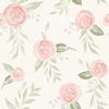 Watercolor Roses Coral Wallpaper thumbnail 0