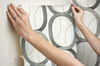 Interlock Black & Gold Peel & Stick Wallpaper thumbnail 10