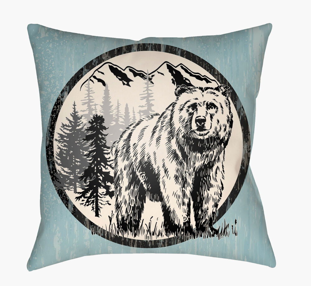 Lodge Cabin Floor Pillow large image 