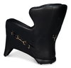 Hera Arm Chair  Onyx Black, by Sarreid, 2'10" length x 2'7" width x 2'10" height thumbnail 11