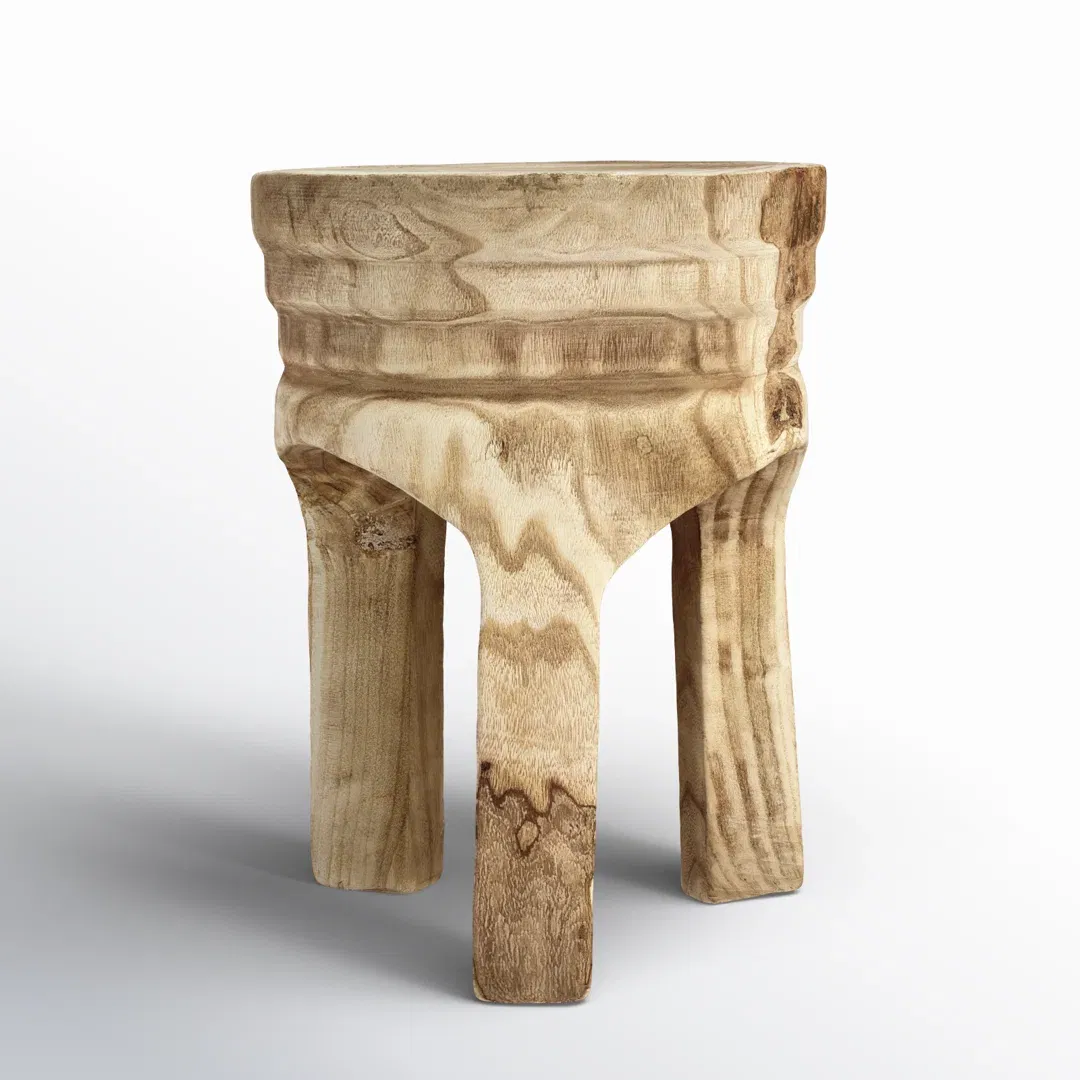 Mesa Wooden Stool large image 