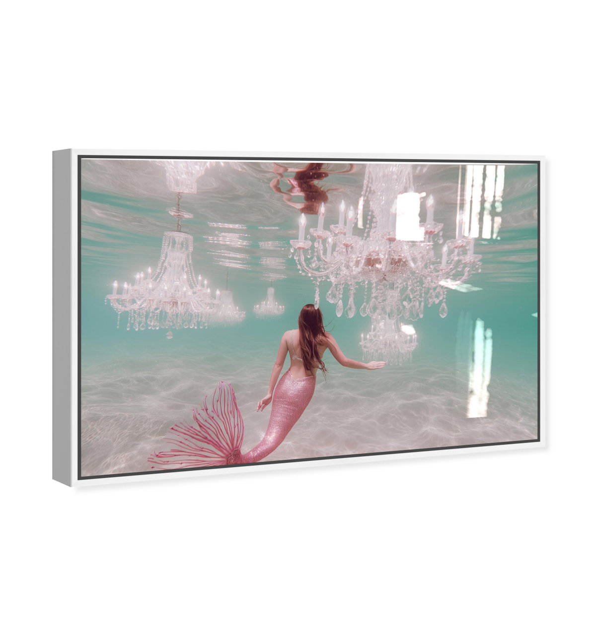 Lost City of Mermaids II (Resin), Art by Oliver Gal,  45x30 View 2