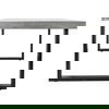 Jedrik Large Outdoor Dining Table Dark Grey thumbnail 3