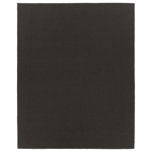 Sena Handmade Indoor/Outdoor Solid Black/ Dark Brown