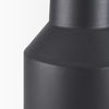Tosca Tall Matte Black Metal Vase, by Mercana, 6.3" length x 6.3" width x 13.98" height thumbnail 7