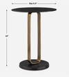 Aperture Brass Accent Table, Side & End Table by Uttermost, 17.3" width x 23" height x 17.3" depth thumbnail 3