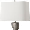 Free Flowing Nickel Table Lamp thumbnail 5