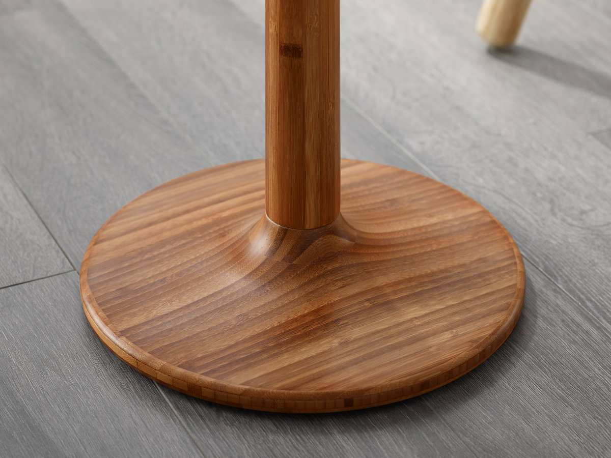 Sol Side Table, Amber, Desk by Greenington, 16" length x 16" width x 20.75" height View 4