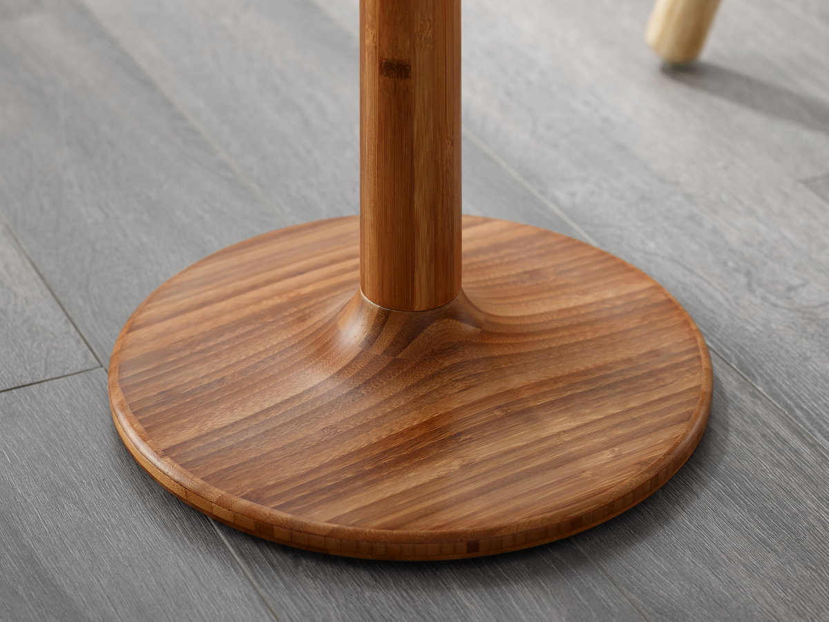 Sol Side Table, Amber, Writing Desk by Greenington, 16" length x 16" width x 20.75" height View 4