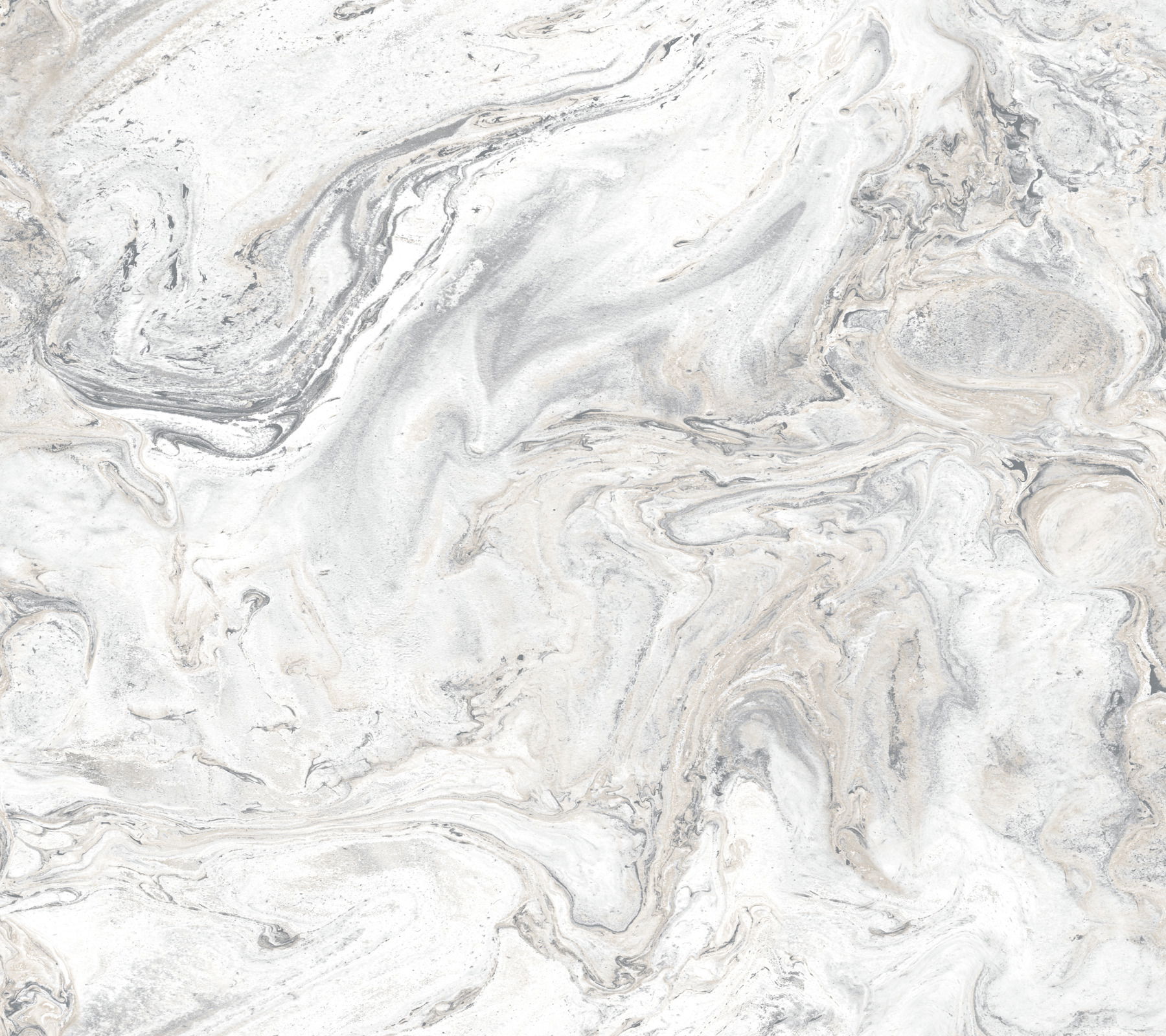 Oil & Marble White & Grey Peel & Stick Wallpaper large image 