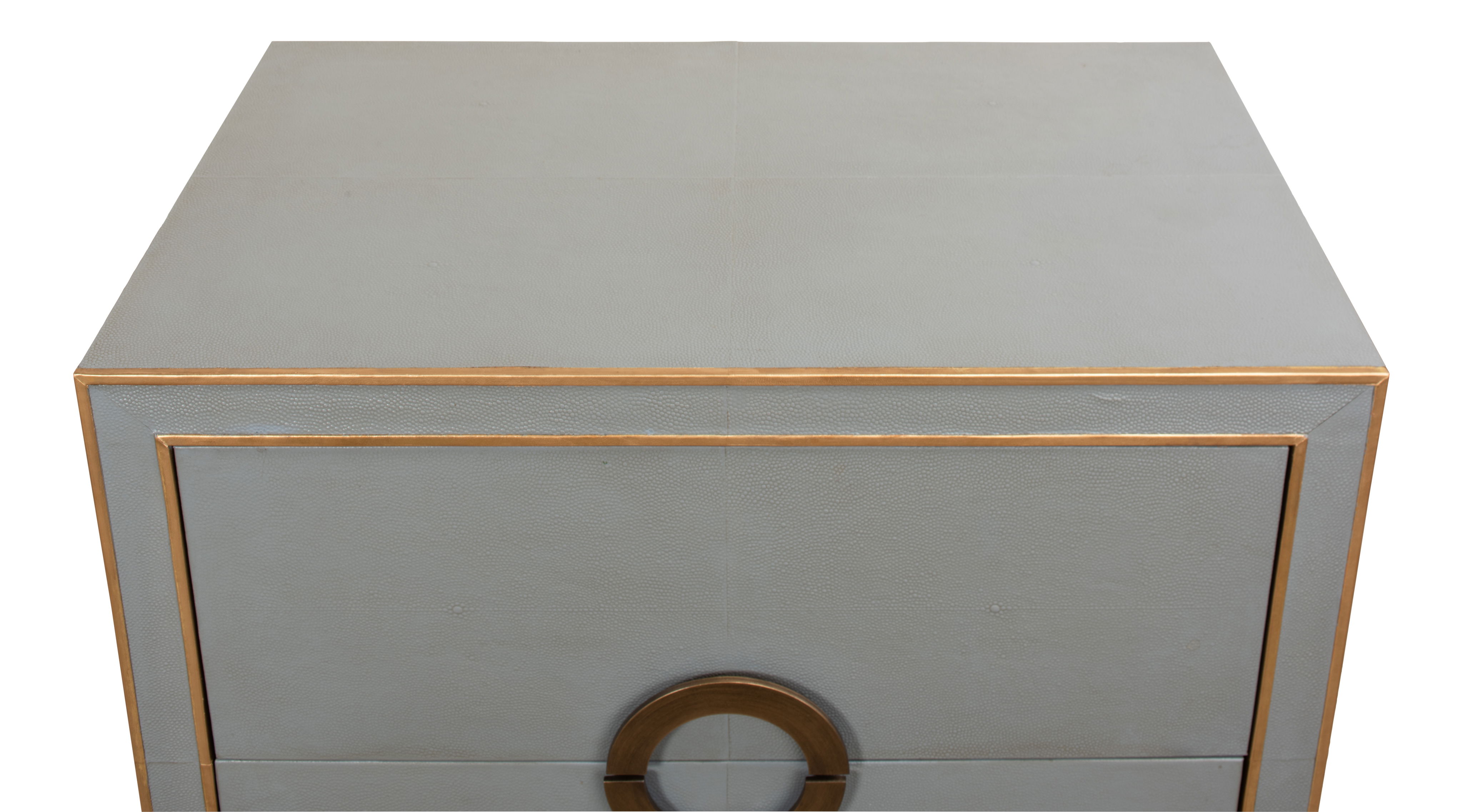 *Gabriella Night Stand, Storm Grey, Nightstand by Sarreid, 30" length x 18" width x 30" height View 9