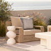 Serenade End Table White, Side & End Table by Dovetail, 11.5" width x 21.75" height x 11.5" diameter x 11.5" depth thumbnail 4