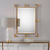 Balkan Modern Gold Wall Mirror thumbnail 3