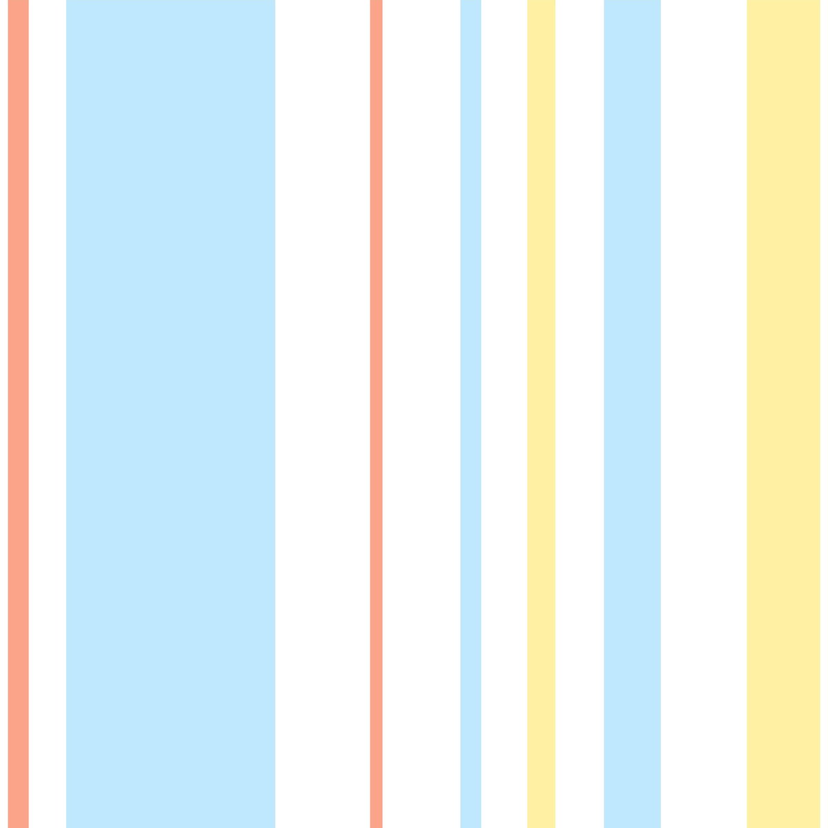 Disney & Pixar Toy Story 4 Owens Stripe Blue & Orange Wallpaper, by York Wall, 33' length x 1'8.5" width x 0.02" depth