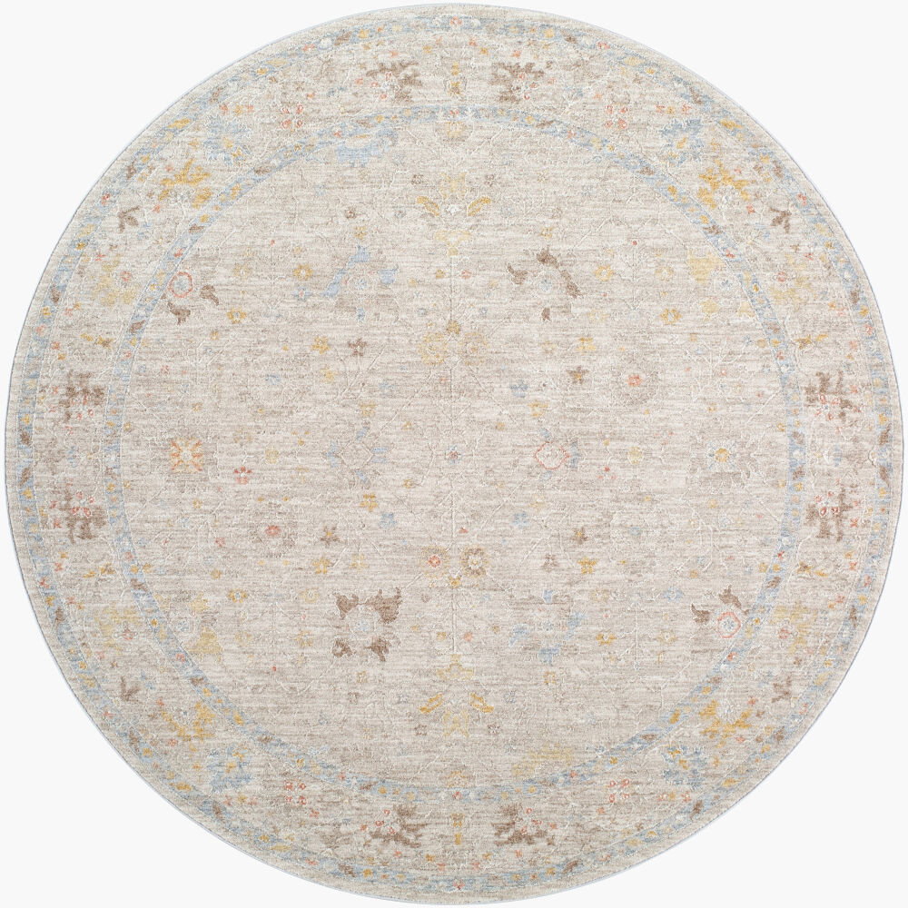 Avant Garde Machine Woven Rug, by Surya, 5'2.99" length x 5'2.99" width