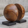 Teak And Noir Bookends Set/2 thumbnail 1