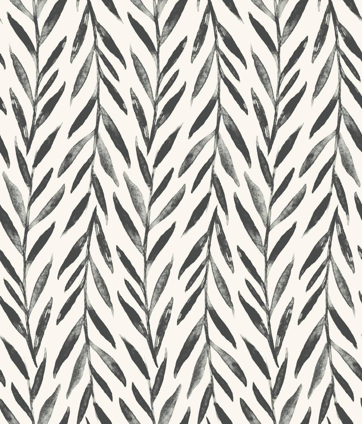 Magnolia Home Willow Black Peel & Stick Wallpaper, by York Wall, 20' length x 1'8.5" width x 0.02" depth