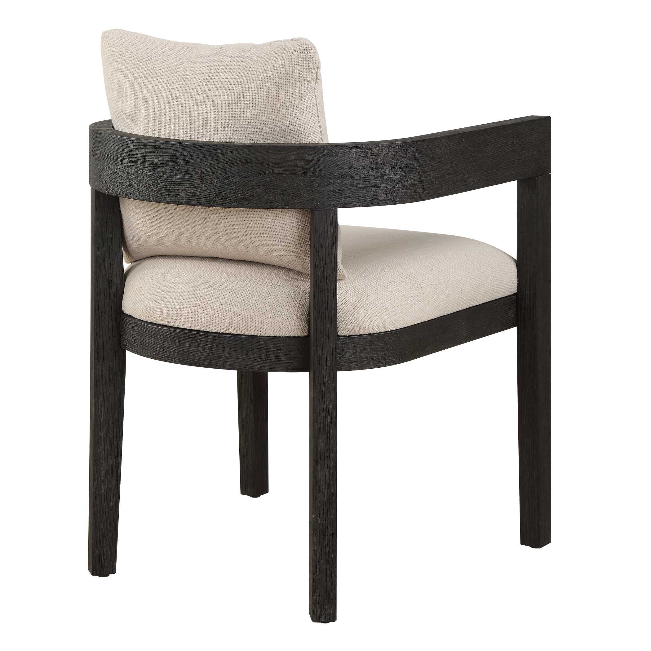 Balboa Modern Dining Chair, Furniture by Uttermost, 23" width x 27" height x 25" depth View 7