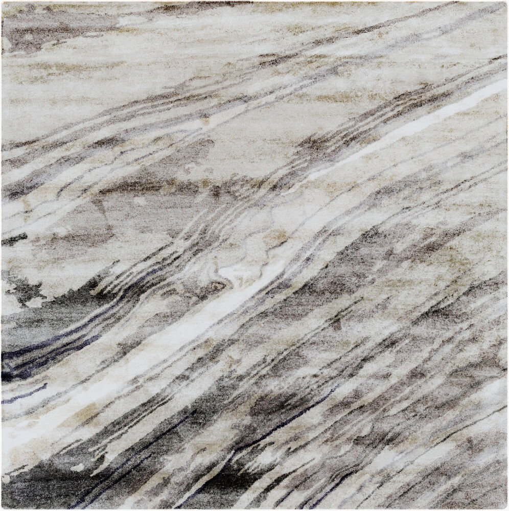 Gemini Handmade Rug, by Surya, 8' length x 8' width