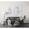 Sibyl 13x21 Black Fabric Striped and White Fringed Pillow Cover, Decorative Pillow by Mercana, 13" length x 21" width x 0.2" height thumbnail 4