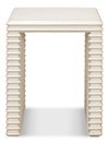 Stacked Side Table, Antique White thumbnail 8