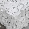 Teak Root White Bunching Cube, Side & End Table by Uttermost, 16.5" width x 18.5" height x 16.5" depth thumbnail 6
