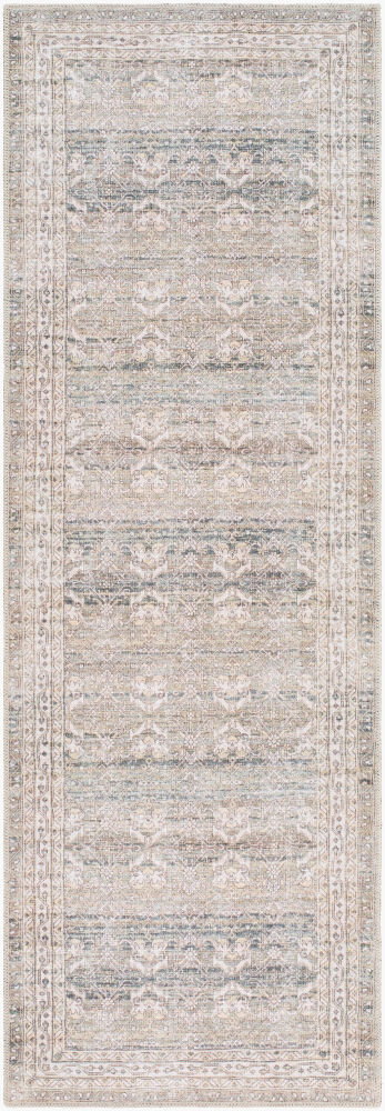 Amelie Machine Woven Rug, by Surya, 1'3.75" length x 1'3.75" width