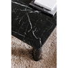 Segment Coffee Table Jetty Black, by Moe's Home, 35.5" width x 13" height x 35.5" depth thumbnail 6