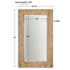 Demetria Oversized Wooden Mirror, by Uttermost, 43.75" width x 74" height x 2.12" depth thumbnail 3
