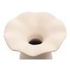 Ruffle 16in Decorative Vessel Ecru thumbnail 2