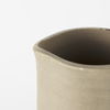 Garand Large 18.8H Two-Toned White Natural Ceramic Jug thumbnail 11