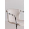 Freeman Chrome Frame Counter Stool Blended Cream - Set Of Two thumbnail 9