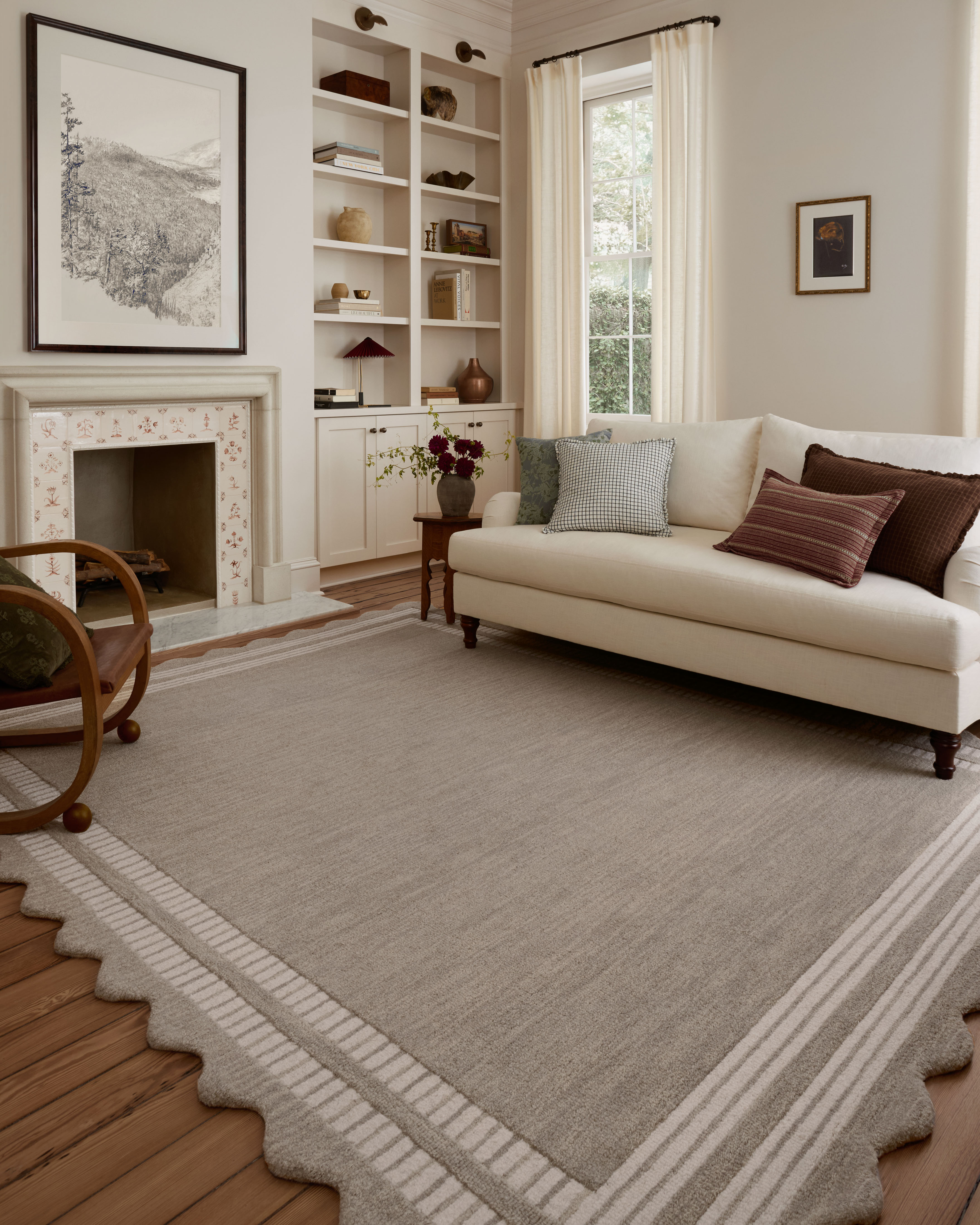 Chris Loves Julia x Loloi Scottie Rug, 5' length x 7'6" width View 3
